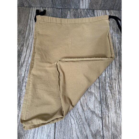 BAPE "A BATHING APE" Sneaker Shoe Drawstring Dust Bag Tan 17in x 13.5in NEW A - Picture 5 of 8